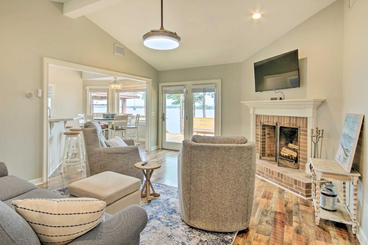 Gilbert Lakefront Retreat With Private Dock! Hollywood Point Exteriör bild
